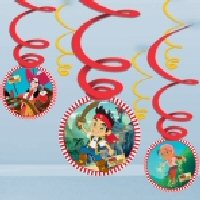 Jake and the Neverland Pirates Swirl Decorations