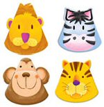 Jungle Safari Party Hats 6s