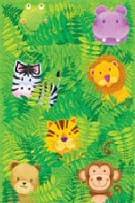Jungle Safari Party Plastic Tablecover Jungle Safari Party Plastic Tablecover