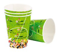 Ladybird Vintage Football Party Cups Ladybird Vintage Football Party Cups