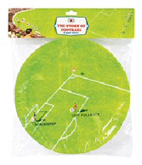 Ladybird Vintage Football Party Plates
