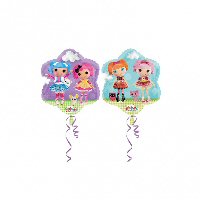 Lalaloopsy Party Flower Shape Foil Balloon Lalaloopsy Party Flower Shape Foil Balloon