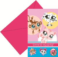 Littlest Pet Shop Party Invitations