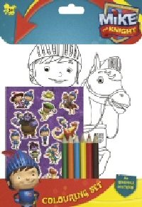 Mike the Knight colouring set Mike the Knight colouring set