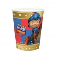 Mike The Knight Paper Cups 266ml Mike The Knight Paper Cups 266ml