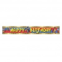 Mike The Knight Happy Birthday Foil Banner Mike The Knight Happy Birthday Foil Banner