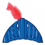 Mike The Knight Helmet with Feather Mike The Knight Helmet with Feather