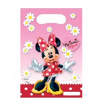 Minnie Mouse Daisies Party Loot Bags Minnie Mouse Daisies Party Loot Bags