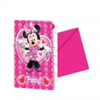 Minnie Mouse Party Invitations Minnie Mouse Party Invitations
