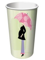 Mod Moms Baby Shower Party Stadium Cups