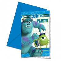 Monsters University Invitations & Envelopes 