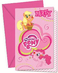 My Little Pony Party Invitations