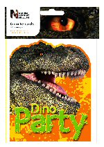 Natural History Dinosaur Party Invitations