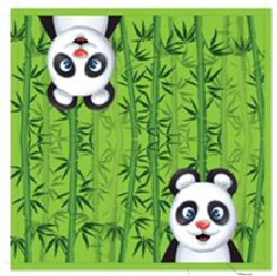 Panda Party Napkins
