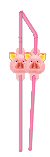 Pig Party Drinking Straws