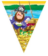 Pirate Party Flag Bunting