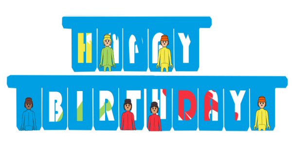 Playmobil Happy Birthday Banner Playmobil Happy Birthday Banner