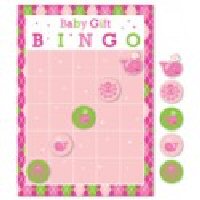 Ocean Preppy Girl Party Bingo Game