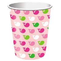 Ocean Preppy Girl Party Cups