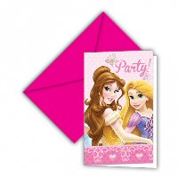 Disney Princess Glamour Party Invitations