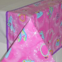 Princess Sparkle Party Plastic Tablecover