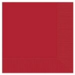 Apple Red Party Lunch Napkins