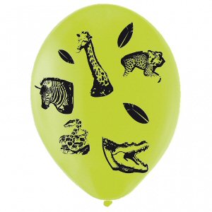 Jungle Safari Party Helium Quality Latex Balloons