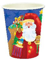 Christmas Santa Party Cups