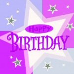 Birthday Shimmer Pink Happy Birthday Paper Napkins