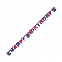 Amazing Spider-Man Happy Birthday Letter Banner Amazing Spider-Man Happy Birthday Letter Banner