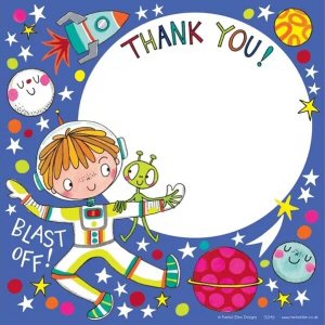 Space and Alien Thank you cards Space and Alien Thank you cards