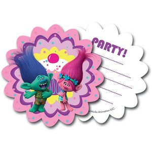 Trolls Party Invitations