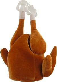 Turkey Shaped Christmas Hat
