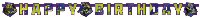Teenage Mutant Ninja Turtles Happy Birthday Letter Banner