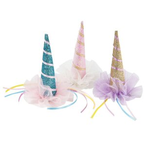 Unicorn Horn Clip on Hat