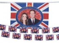 Royal Wedding William and Kate Flag Bunting