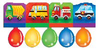 Vehicles And Wheels Party Room Banner Vehicles And Wheels Party Room Banner