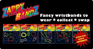 Zappy Bandz Glow Glitter